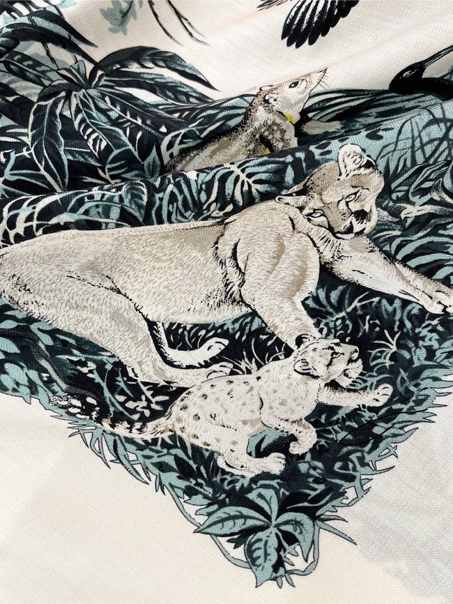 Hermes Shawl Cashmere and Silk 06397