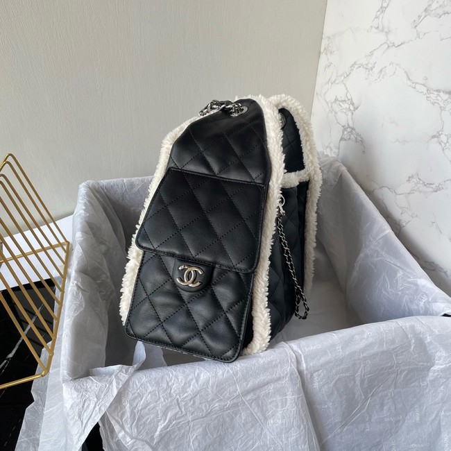CHANEL 25 Small Handbag AS5293 black&Silver