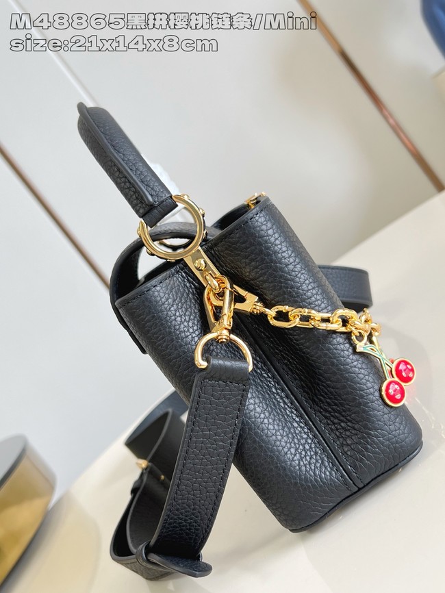 Louis Vuitton Capucines Mini M25406 BLACK