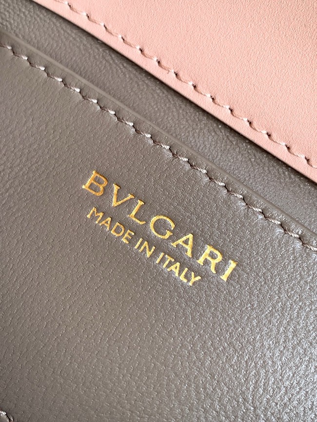 Bvlgari Serpenti Forever leather crossbody bag 289688 pink