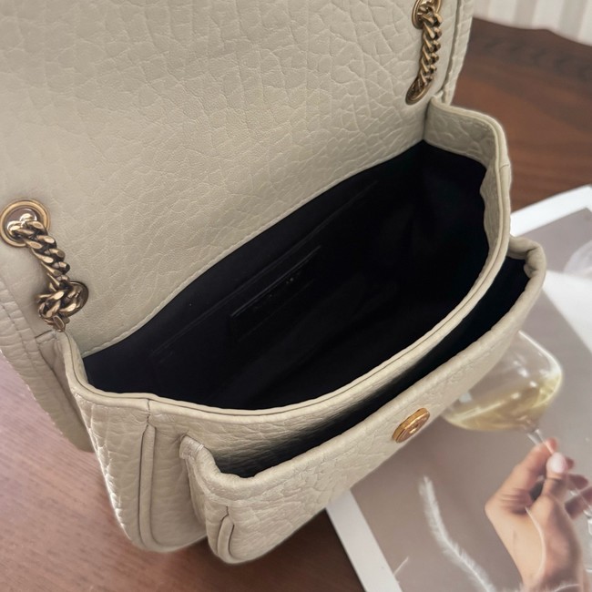 Saint Laurent NIKI small in grained lambskin 633178 BLANC VINTAGE
