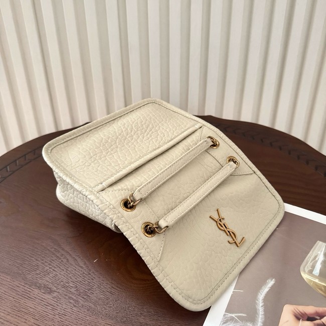 Saint Laurent NIKI small in grained lambskin 633178 BLANC VINTAGE