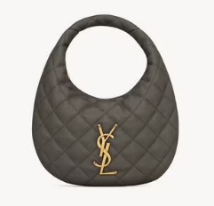 Saint Laurent ICARINO in quilted nappa 851689 URBAN GREY Saint Laurent ICARINO in quilted nappa 851689 URBAN GREY