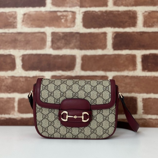 Gucci Go small shoulder bag 815205 red