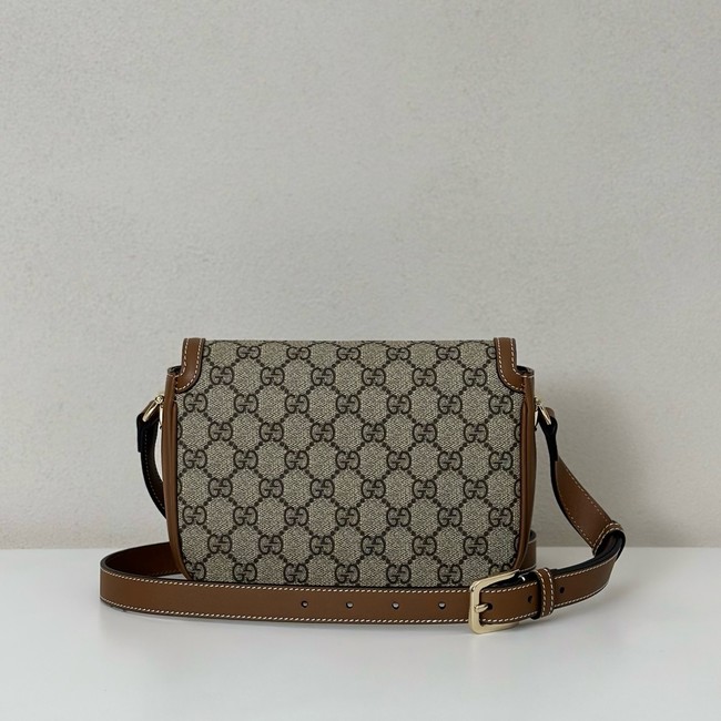 Gucci small shoulder bag 815205 brown
