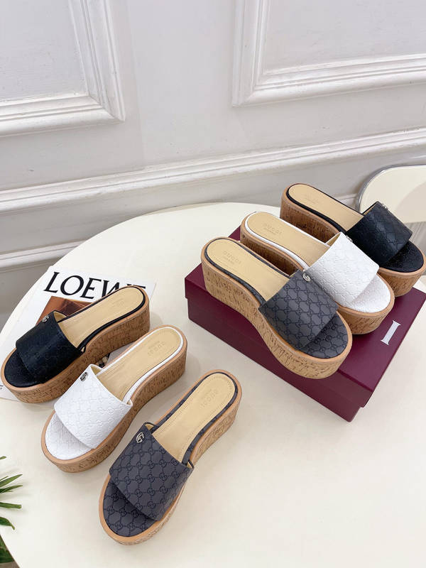 Gucci Shoes GUS00886 Heel 7.5CM