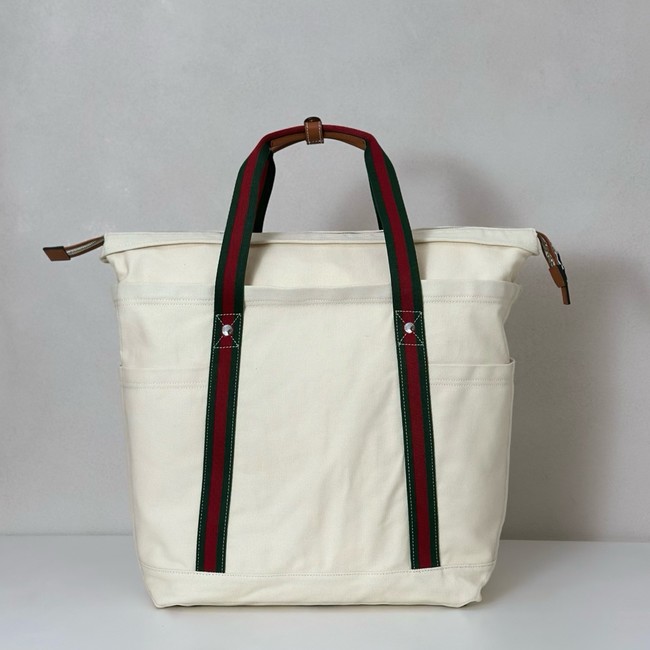 Gucci large tote bag 816863 white