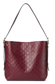 Gucci GG Emblem medium shoulder bag 847452 Rosso Ancora red Gucci GG Emblem medium shoulder bag 847452 Rosso Ancora red