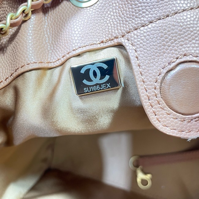 CHANEL 25 Medium Backpack AS5600 brown