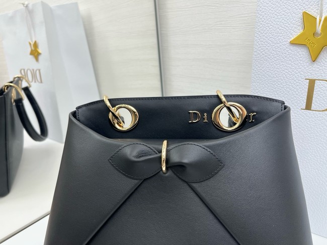 Dior Calfskin Tote Bag 6598 black