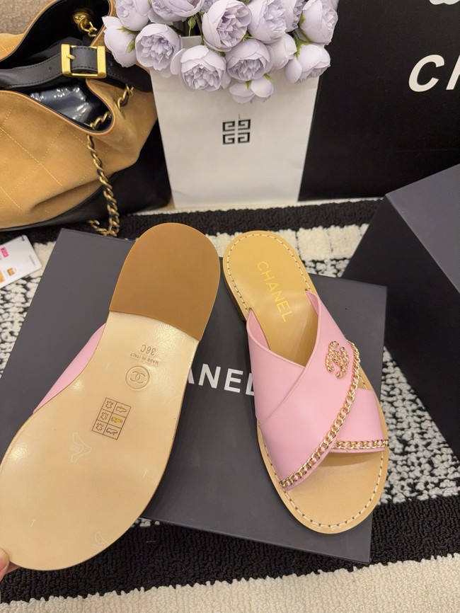Chanel Calfskin Mules 69889-2