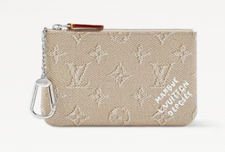 Louis Vuitton NEW Key Pouch S M27141 Linen Louis Vuitton NEW Key Pouch S M27141 Linen