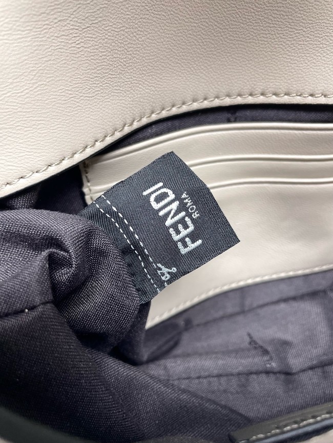 Fendi Baguette Mini Bag 8BS017 gray