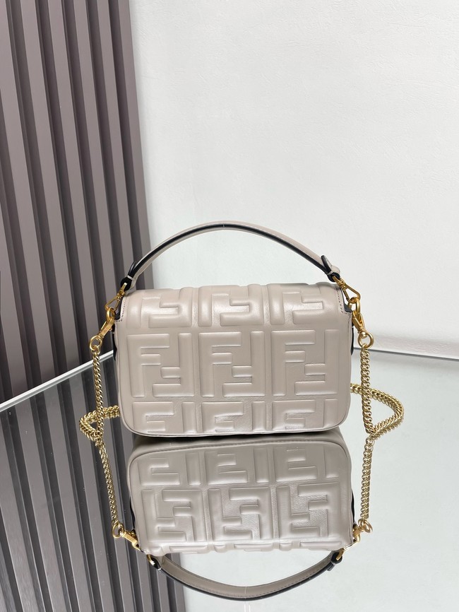 Fendi Baguette Mini Bag 8BS017 gray