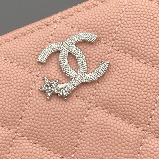 Chanel Classic Zipped Wallet 3726 pink