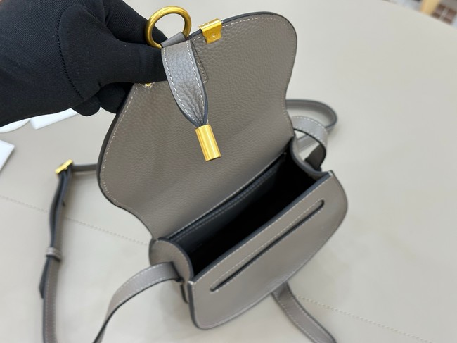 Chloe MARCIE small saddle bag 31053 dark gray
