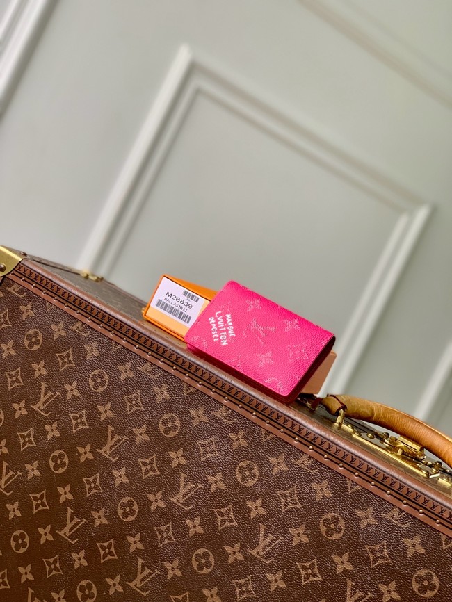 Louis Vuitton Pocket Organizer M26839 rose