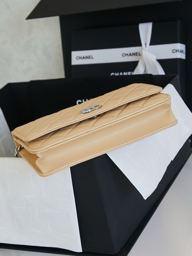 CHANEL Wallet On Chain AP3723 Apricot