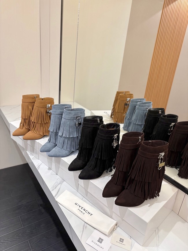 Givenchy High Boots Calfskin Heel 6.5CM 97171-1