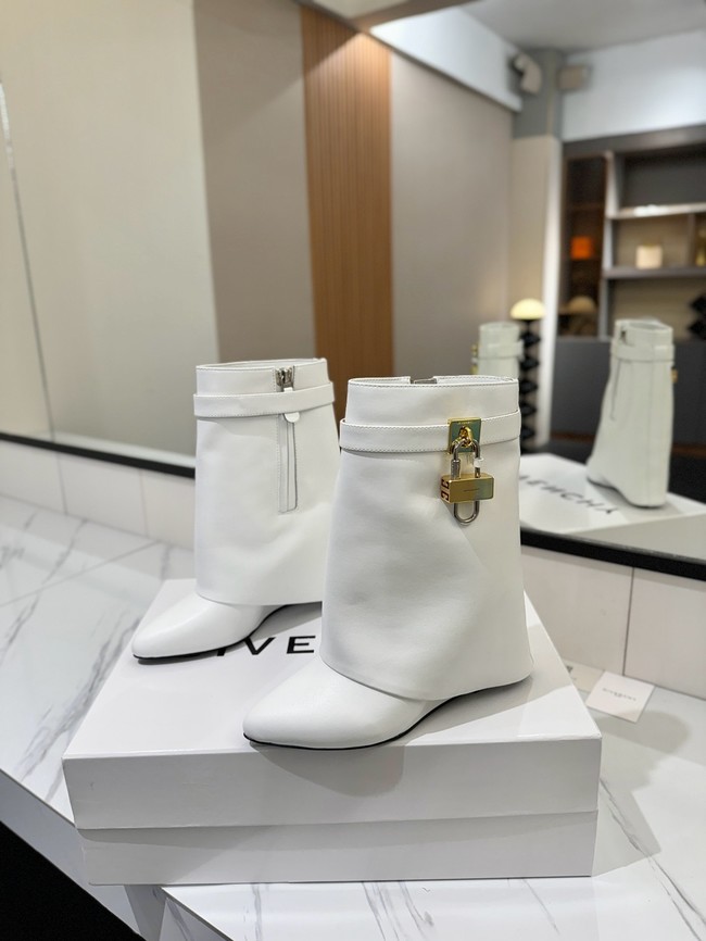 Givenchy High Boots Calfskin Heel 6.5CM 97174-1