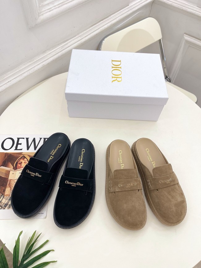 Dior Boy Mule Rope Beige Suede Calfskin KDF135S-1