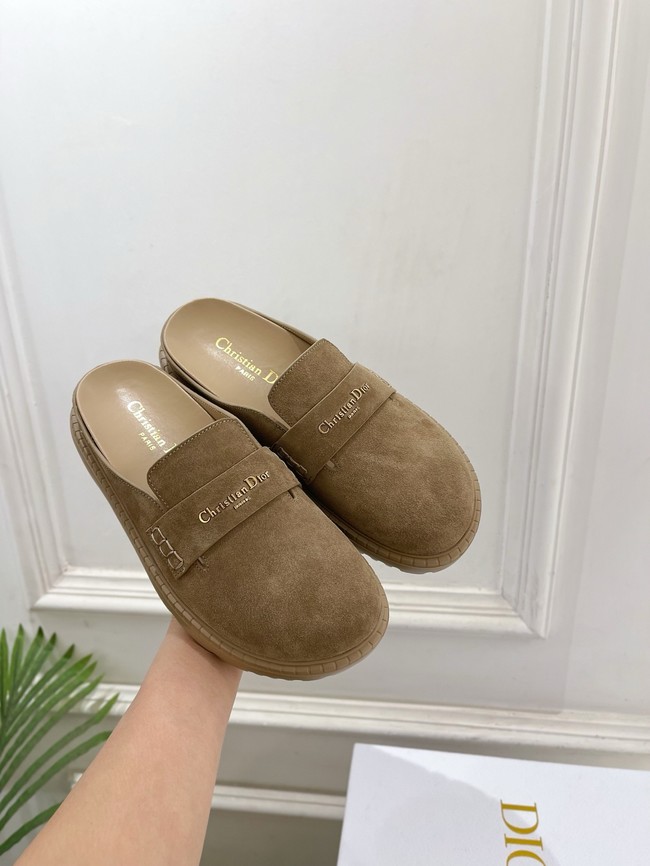 Dior Boy Mule Rope Beige Suede Calfskin KDF135S-1