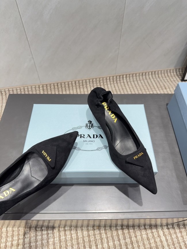 Prada Mordore leather pumps 87221-4