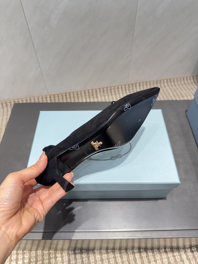 Prada Mordore leather pumps 87221-4