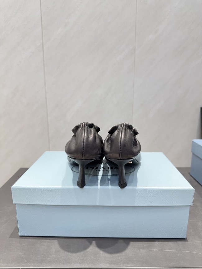 Prada Mordore leather pumps 87221-8