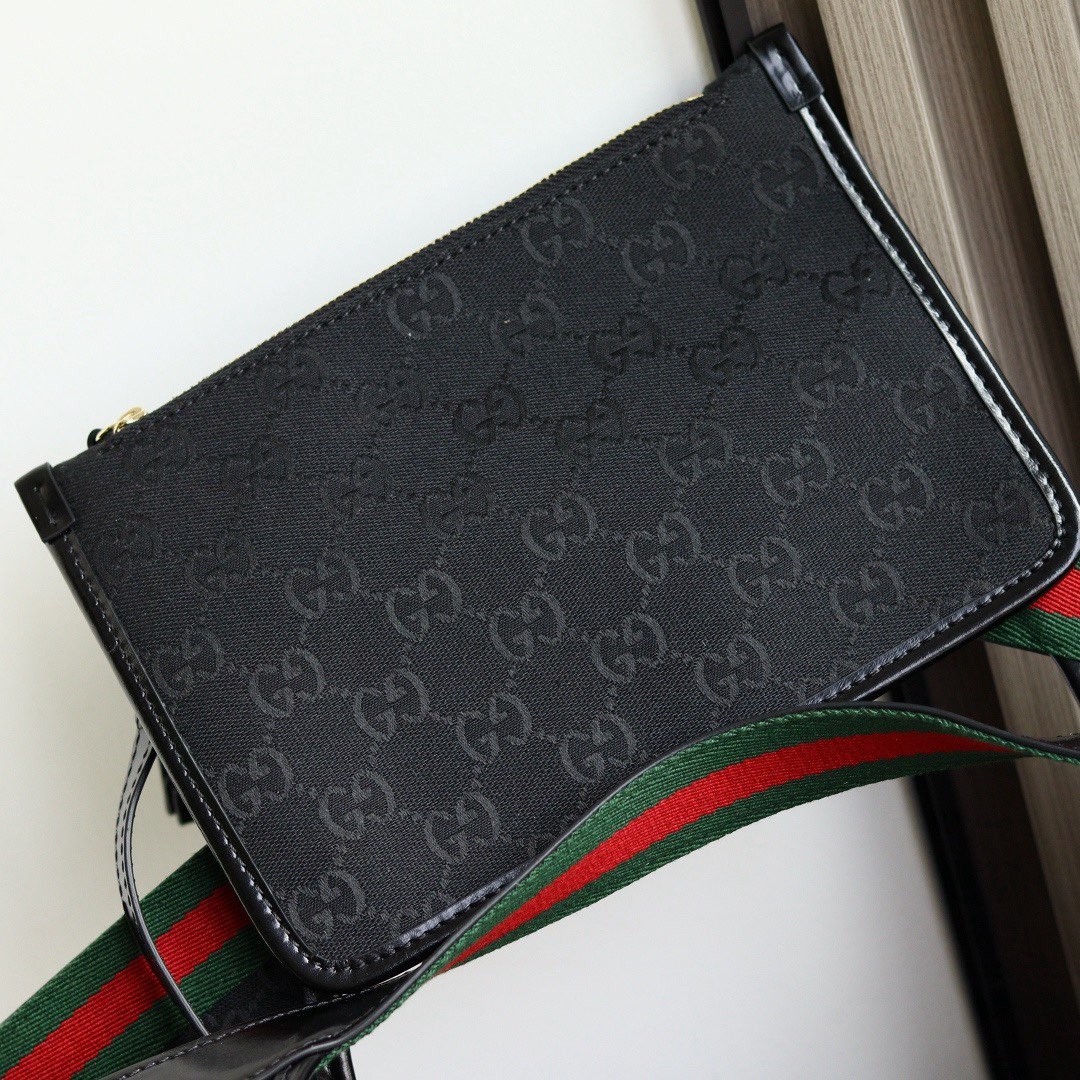 Gucci Giglio Original Oiled Leather large tote GG bag 853971 Black Gucci Giglio Original Oiled Leather large tote GG bag 853971 Black