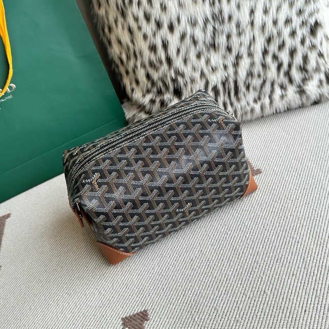 Goyard Bowling 25 Wash bag N025 brown