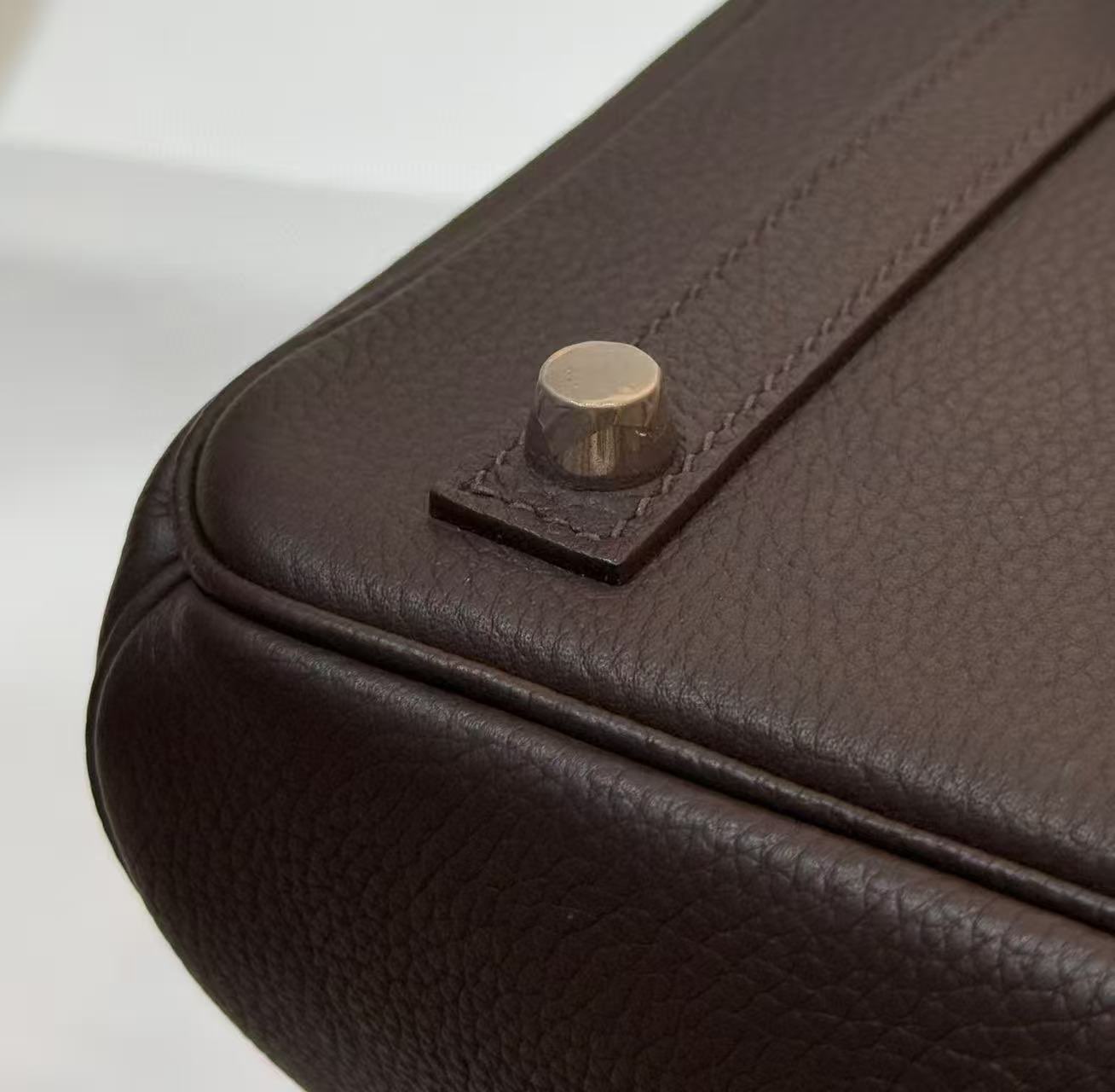 Hermes Original Togo Leather HB30O Coffee