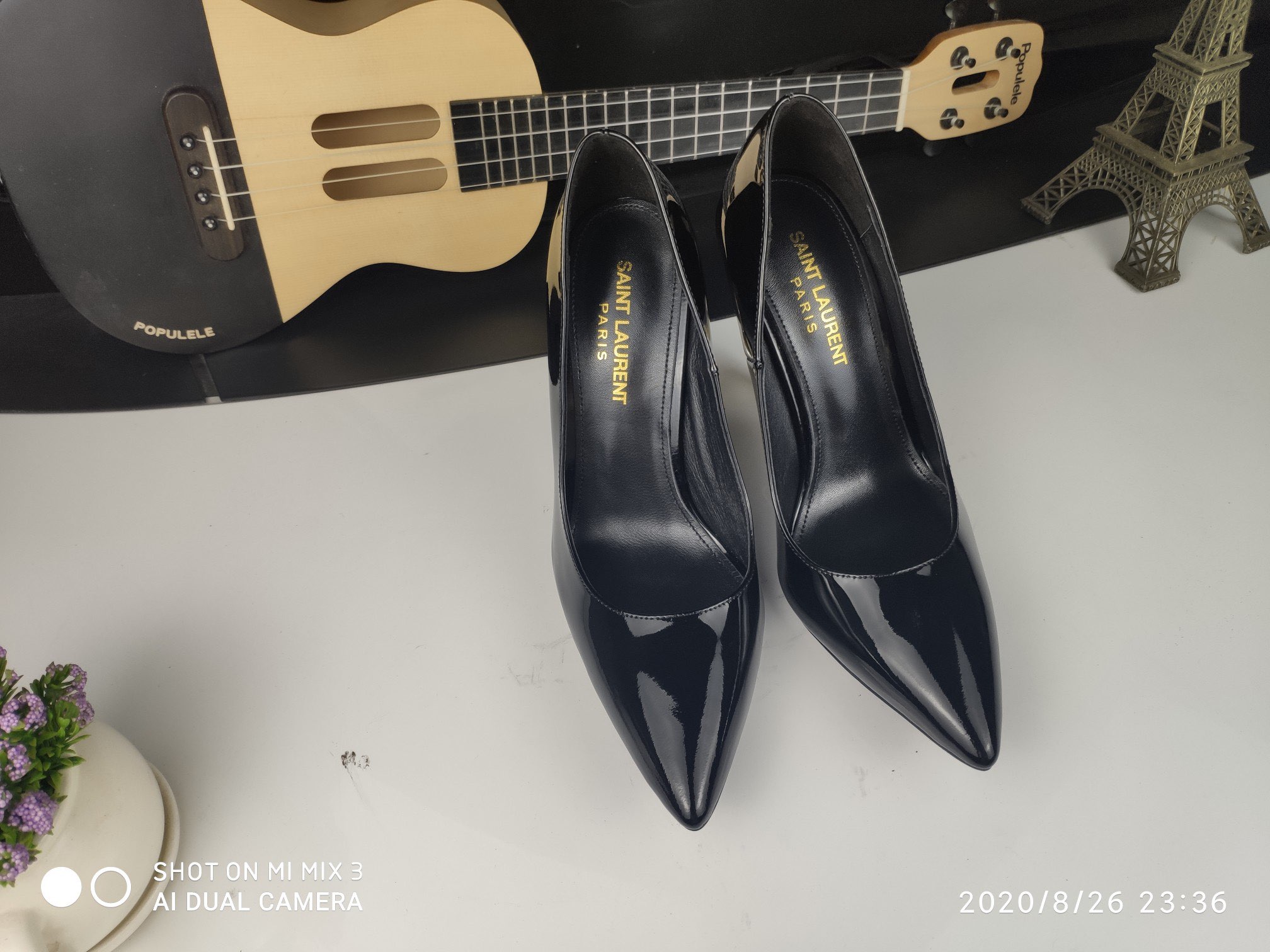 Yves Saint Laurent Shoes YSL 11CM Heel YSL6320 Black