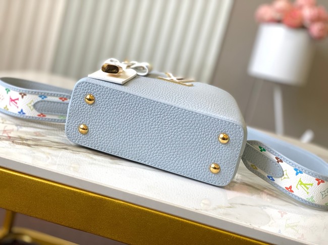 Louis Vuitton NEW LV x TM Capucines BB M27638 blue