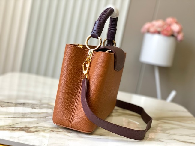 Louis Vuitton NEW LV x TM Capucines BB M27638 brown