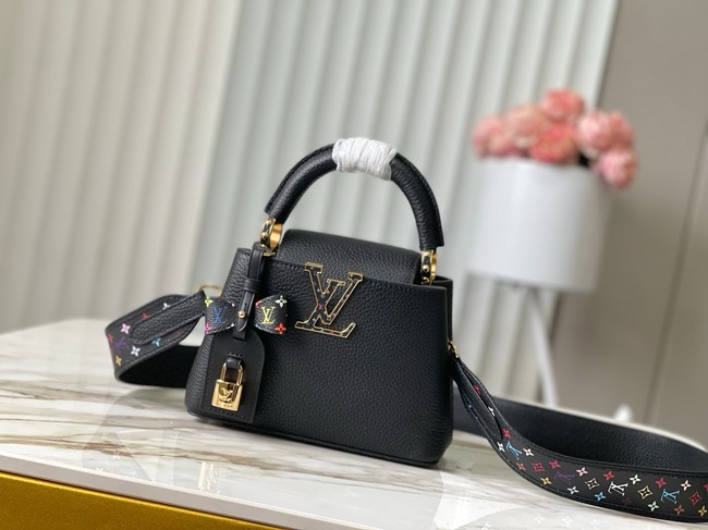 Louis Vuitton NEW LV x TM Capucines MINI M27639 black