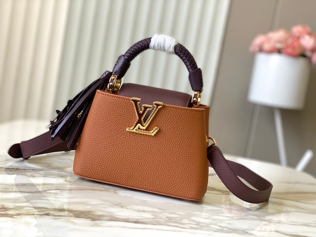 Louis Vuitton NEW LV x TM Capucines MINI M27639 brown