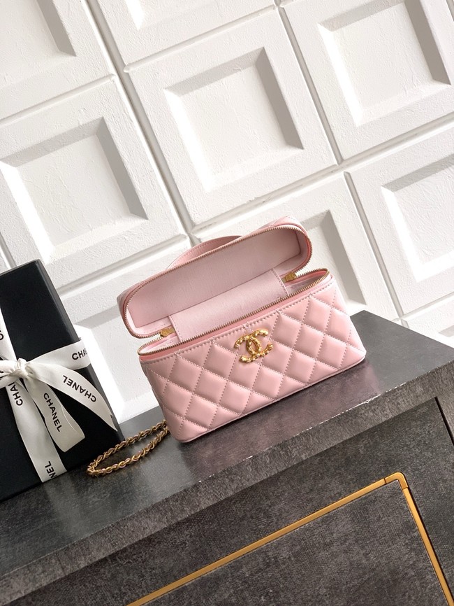 Chanel Vanity with Chain 26C Oil-tanned leather AP4936 pink
