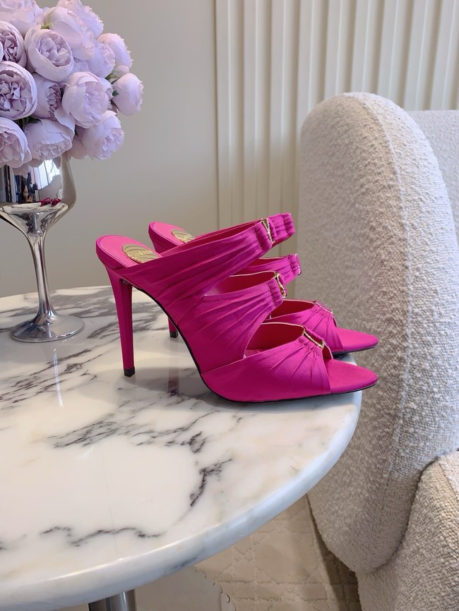 Saint Laurent EMILIE mules in satin crepe G1097-1