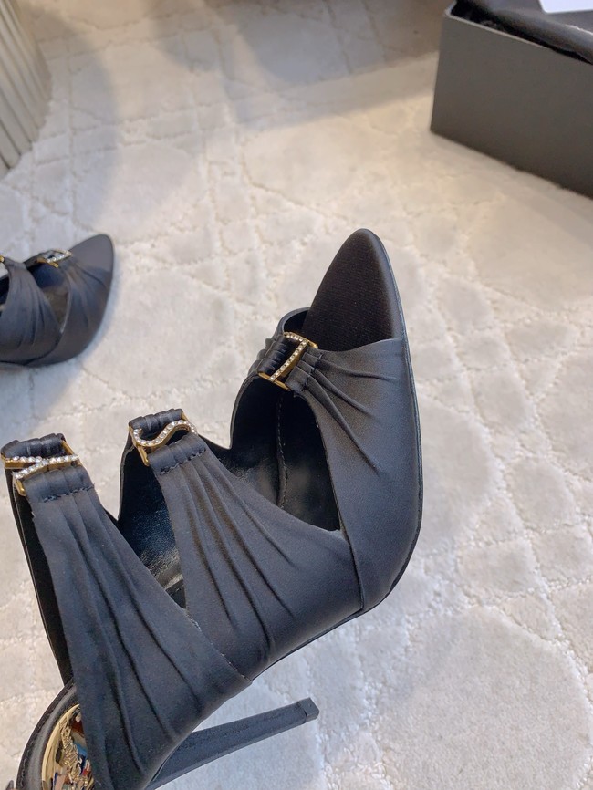 Saint Laurent EMILIE mules in satin crepe G1097-4