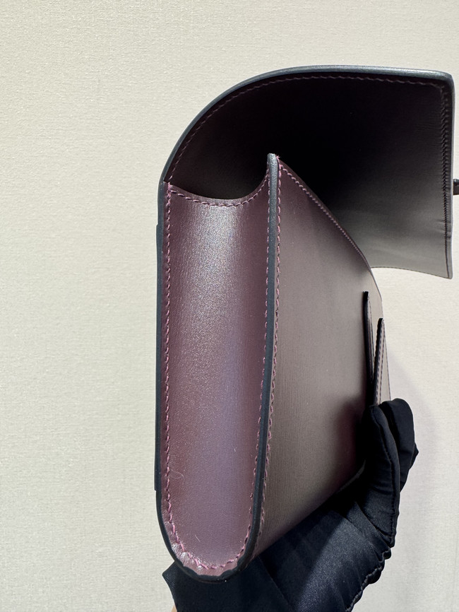 Hermes swift Leather Clutch 37568 burgundy Hermes swift Leather Clutch 37568 burgundy