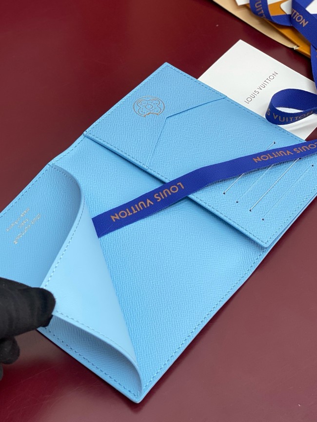 Louis Vuitton Passport Cover M28040 Blueberry