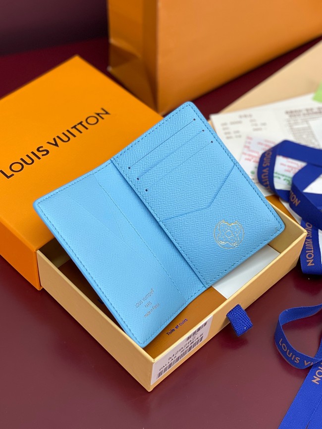 Louis Vuitton Pocket Organizer M28282 Blueberry