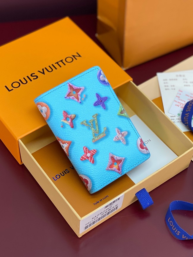 Louis Vuitton Pocket Organizer M28282 Blueberry