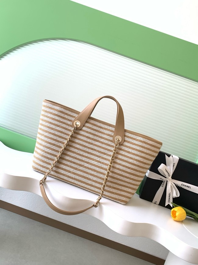 CHANEL Large Tote AS60074 Beige