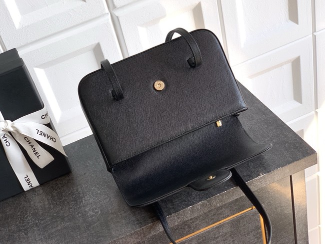 CHANEL Small Flap Bag AS6130 black