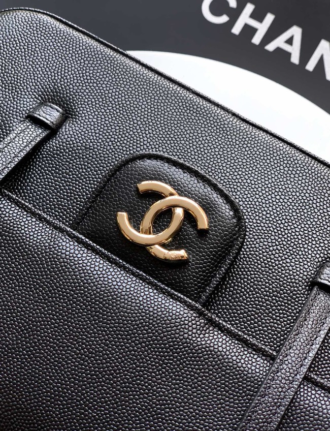 CHANEL Small Flap Bag AS6130 black
