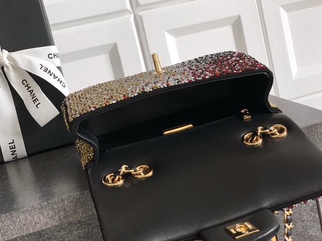 CHANEL Evening Bag AS4297 red