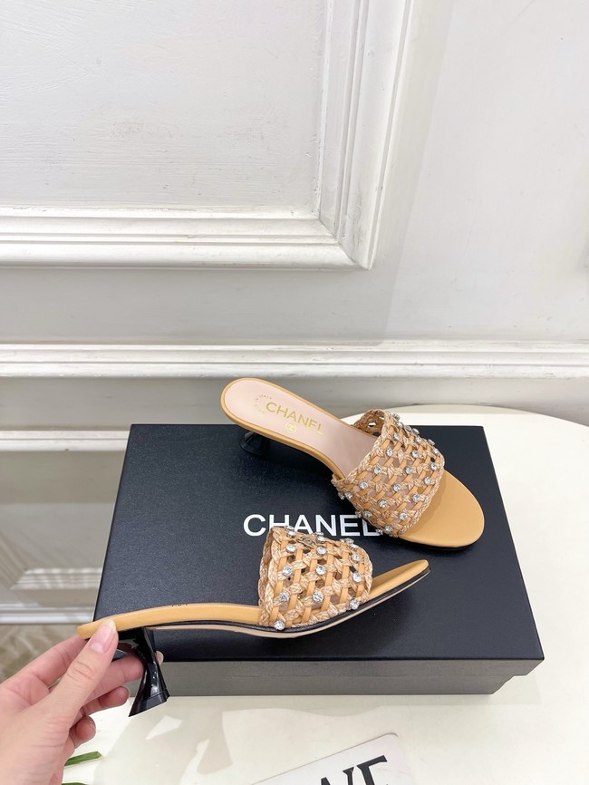 Chanel Mules Heel 5CM 55699-3