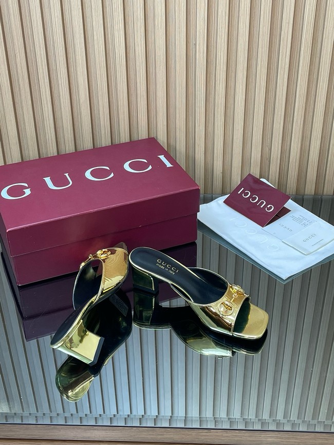 Gucci Womens slide sandal with Horsebit 55706-1